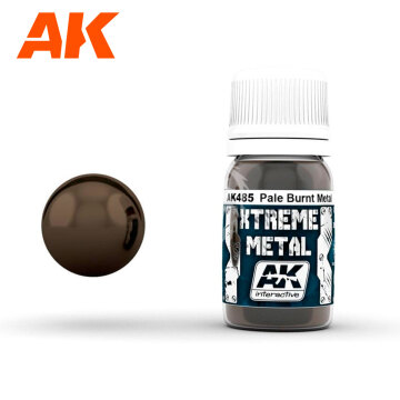 XTREME METAL - JASNY SPALONY METAL 30ML AK485 AK-485 AK Interactive