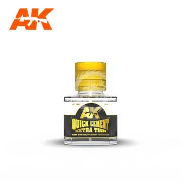 QUICK CEMENT EXTRA THIN AK-Interactive 12001  