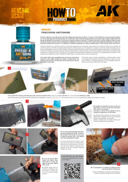 Produkt akrylowy - PRECISION ANTISHINE AK-Interactive AK 9322 