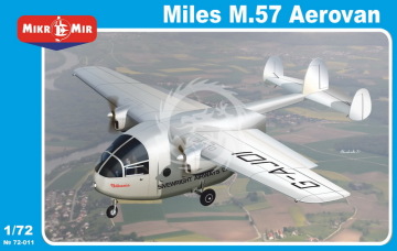 NA ZAMÓWIENIE - Miles M.57 Aerovan Mikromir MM72-011 skala 1/72