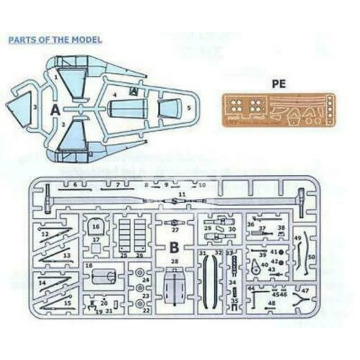 American Helicopter XH-26 Jet Jeep AMP 48007 skala 1/48