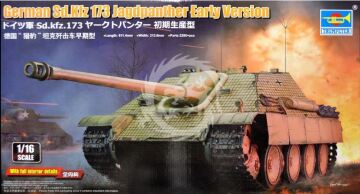 NA ZAMÓWIENIE - Sd.Kfz 173 Jagdpanther Early Version - Trumpeter 00934 skala 1/16