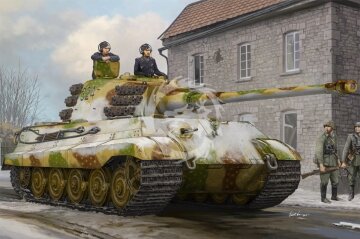 Pz.Kpfw. VI Sd.Kfz. 182 Tiger II (Henschel Feb-1945 Production) HobbyBoss  84532 skala 1/35