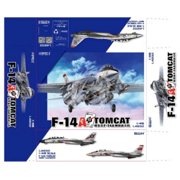 F-14A Tomcat Great Wall Hobby L4832 skala 1/48
