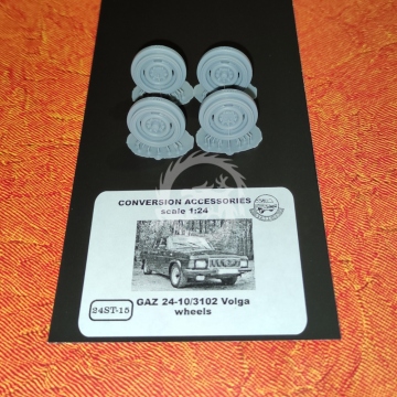 GAZ  24-10/3102  Volga  wheels  - Start 43 ST-15 skala 1/24
