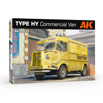 PRZEDSPRZEDAZ - Type HY Commercial van - AK-Interactive AK35035 skala 1/35