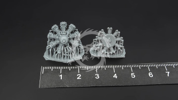 Bristol Jupiter VIII Radial Engine - Metallic Details MDR72124 skala 1/72