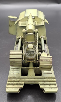 French Somua CODER - KM Model KM-72011  Wydruk 3D skala 1/72 