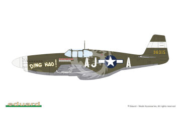  P-51B/C Mustang Birdcage canopy - Eduard 84209 skala 1/48