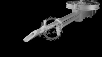 Vickers K Aircraft Machine Gun – 3D Printed Detail Set - Metallic Details MDR72132 skala 1/72