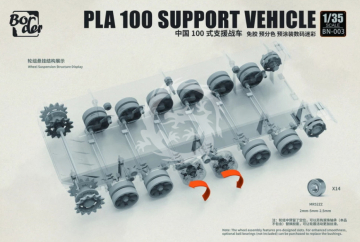 PLA Type 100 Support Vehicle - Border Model BN003  skala 1:35