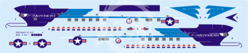 Douglas VC-118 The independence Roden 307 skala 1/144