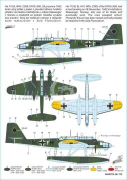 Heinkel He 115B Special Hobby SH48110 skala 1/48