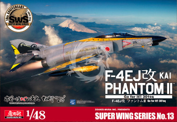 PROMOCJA -  F-4EJ Kai Phantom Ⅱ Go for it!! 301sq Zoukei-Mura SWS48-13 350 skala 1/48