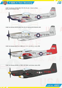 F-82E/H Twin Mustang ModelSvit MSVIT 4820 skala 1/48