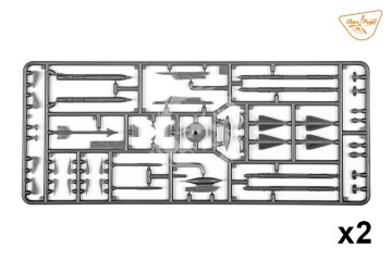 PREORDER MiG-23MLAE-2 Flogger-G Clear Prop CP72031 skala 1/72