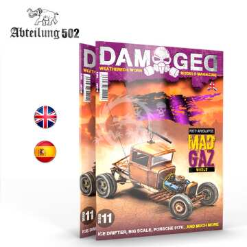 Książka DAMAGED MAGAZINE 11 Mad Gaz World AK Interactive ABT740