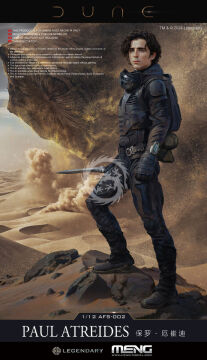 Dune Paul Atreides - MENG AFS-002 skala 1/12