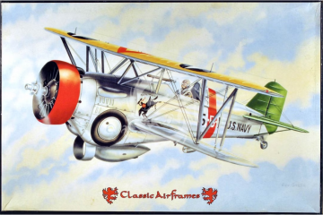 Curtiss BF2C-1 (Hawk III) Classic Airframes 433 skala 1/48