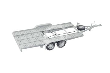 Car Transporter Trailer Heller 80774 skala 1/24