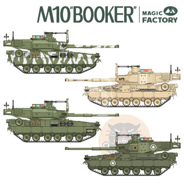U.S. Combat Vehicle M10 Booker - Magic Factory 2008 skala 1/35