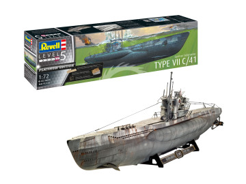 PROMOCJA - German Submarine Type VII C/41 Platinum Edition Revell 05163 skala 1/72