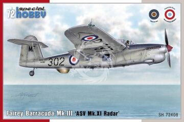 PROMOCJA - NA ZAMÓWIENIE - Fairey Barracuda Mk.III 'ASV Mk.XI Radar' Special Hobby SH72408 skala  1/72
