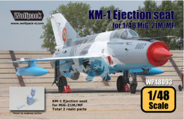 KM-1 Ejection Seat for MiG-21M/MF - Wolfpack WP48093 skala 1/48