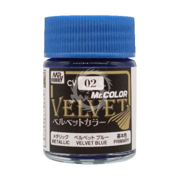 CV-02 Mr.Color Velvet (18 ml) Blue - Mr.Hobby CV02 