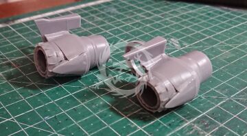 NA ZAMÓWIENIE -    Tornado GR.4/Gr.4A Exhaust Nozzles RB 199-4R Mk.103 (closed)   - Katran K4868 skala 1/48