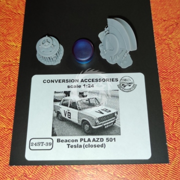 Beacon PLA AZD 501 Tesla (closed)  blue - Start 43 St39b skala 1/24