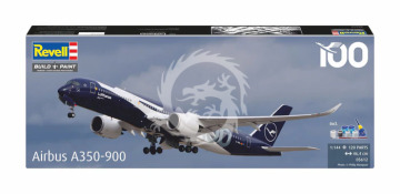  Geschenkset A350-900 - Lufthansa 100years - Revell 05612 skala 1/144 