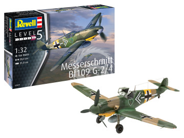 Messerschmitt Bf109 G-2/4 Revell 03829 skala 1/32