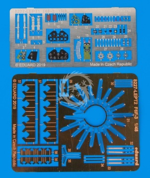 Model plastikowy F6F-3 Hellcat ProfiPack Eduard 8227 skala 1/48