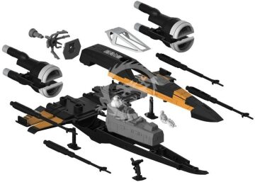 Poe Boosted X Wing Fighter Star Wars Revell 06763  1/78