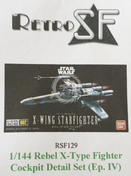 RSF129 X-Wing Cockpit Detail Set Ep. IV retrokiT RetroSF