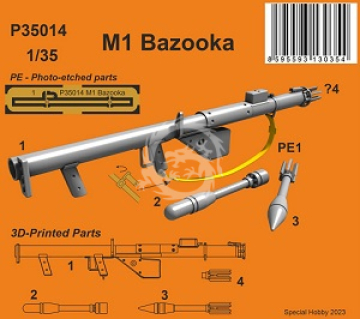 NA ZAMÓWIENIE- M1 Bazooka CMK P35014 skala 1/35 