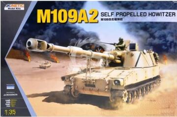 M109A2 Self propelled howitzer Kinetic K61006 skala 1/35