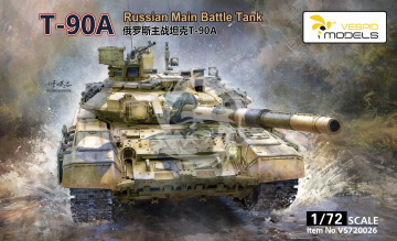 T-90A Russian Main Battle Tank Vespid Models 720026 skala 1/72