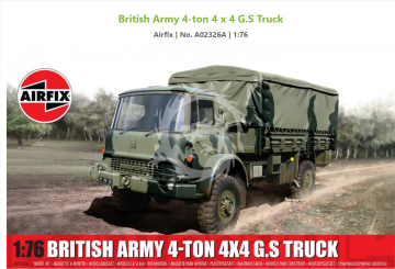 PRZEDSPRZEDAŻ - British Army 4-ton 4 x 4 G.S Truck - Airfix A02326A skala 1/76
