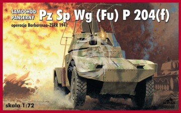 Samochód pancerny Pz Sp Wg (Fu) P 204 (f)  - RPM 72305 skala 1/72