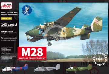 M28 samolot transportowy - Aeroplast 90041 skala 1/72