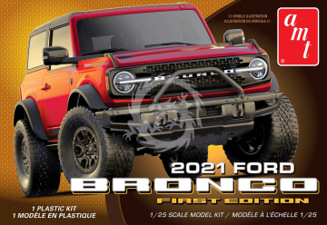2021 Ford Bronco First Edition AMT -  AMT1343 skala 1/25