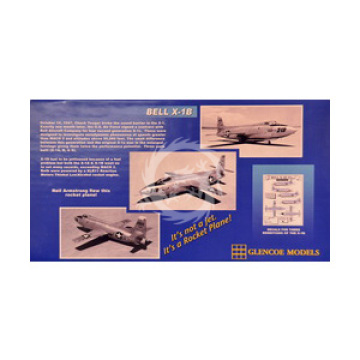 Samolot Bell X-1B - Glencoe Models 5120 skala 1/48