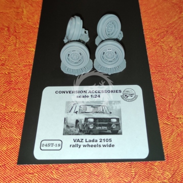 VAZ Lada 2105  rally  wheels  wide - Start 43 ST-18 skala 1/24