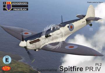 Supermarine Spitfire PR.IV Pt.2 - Kovozavody Prostejov 72501 skala 1/72
