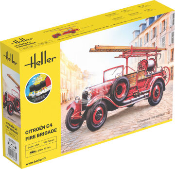 PRZEDSPRZEDAZ - Citroen C4 Fire Brigade - Heller 56733 skala 1/24