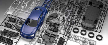 Model-Set Audi RS E-Tron GT - Revell 67698 skala 1/24