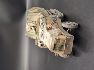 Panzerjager-Fahrzeuge mit 7,5 cm PaK 40 S 307(f) VERSION A - KM Model KM-35004VA Wydruk 3D skala 1/35 