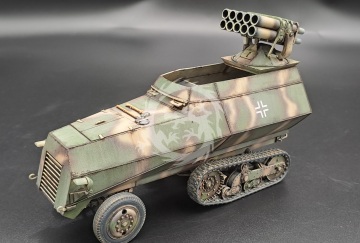 Somua Nebelwefer 42 - KM Model KM-35007 Wydruk 3D skala 1/35 